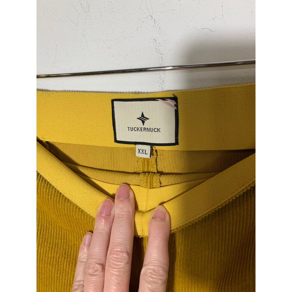 Womens TUCKERNUCK Yellow Corduroy Ashford Pants Yellow Size XXL EUC! - Picture 5 of 5